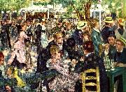 Pierre-Auguste Renoir bal pa moulin de la galette Sweden oil painting artist